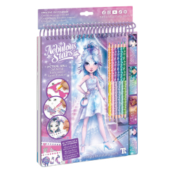 Набори для творчості - Набір для творчості Nebulous stars Скетчбук Зірковий бал (11142)