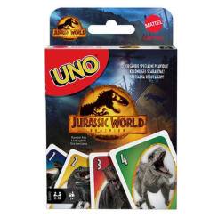 Настільні ігри - Карткова гра Jurassic World Uno (GXD72)