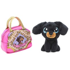 Мягкие животные - Мягкая игрушка Funville Cutekins Домашние любимцы в сумочках Такса 10 см (FV35061/1)