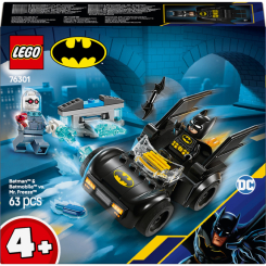 Конструкторы LEGO - Конструктор LEGO DC Super Heroes Бэтмен и Бэтмобиль против мистера Фриза (76301)