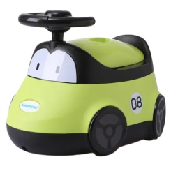 Товары по уходу - Детский горшок Babyhood Автомобиль зеленый (BH-116G)