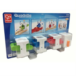 Конструкторы с уникальными деталями - Конструктор Hape Дополнительный набор направляющих 4 елемента (E6025)