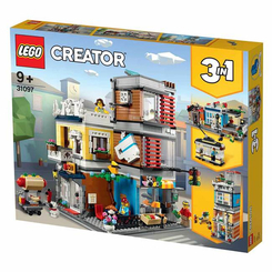 Конструкторы LEGO - Конструктор LEGO Creator Зоомагазин и кафе в центре города (31097)