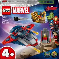 Конструктори LEGO - Конструктор LEGO Marvel Капітан Америка проти Таноса (76319)