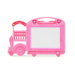 Детская мебель - Доска для рисования магнитная MiC Паровозик розовая (606) (55291)