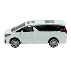 Автомодели - Автомодель Автопром Toyota Alphard белая (4329/2)