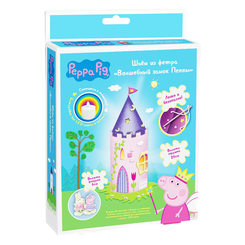 Набори для творчості - Шиємо іграшку з фетру Чарівний замок Пеппі TM Peppa Pig Видавництво Перо (119564)