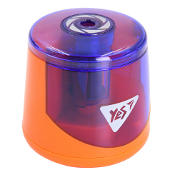 Канцтовари - ​Точило автоматичне Yes зі змінним лезом помаранчеве (620572)
