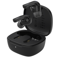 Наушники - Наушники Belkin Soundform Motion True Wireless черные (AUC010BTBK)