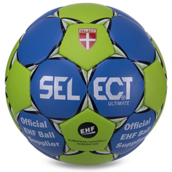 Спортивные активные игры - Мяч для гандбола SELECT HB-3655-3 №3 PVC Синий-зеленый (HB-3655-3_Синий-зеленый)