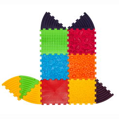 Розвивальні килимки - Масажний килимок Ortek Пазли 6 елементів + 6 трикутників (2000000127316)