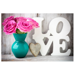 Мозаика - Алмазная картина Strateg Love 30 х 40 см (4823113868987/4HEG87049)