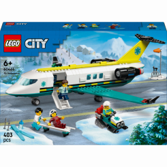 Конструкторы LEGO - Конструктор LEGO City Самолет скорой медицинской помощи (60465)