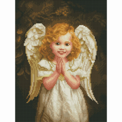 Товары для рисования - Алмазная мозаика Brushme Ангелская улыбка (RDBS7017) Товары для рисования - Алмазная мозаика Brushme Ангелская улыбка (RDBS7017)