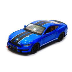 Транспорт и спецтехника - Автомодель Автопром Ford Shelby GT350 синяя 1:32 (68441/68441-2)