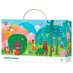 Пазли - Пазл ​DoDo Лісові друзі 80 елементів (300140)