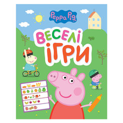 Детские книги - Раскраска Веселые игры Свинка Пеппа зеленая (118969)