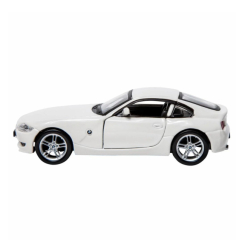 Транспорт и спецтехника - Машинка Bburago BMW Z4 M Coupe серебристо-серая (18-43007/18-43007-1)