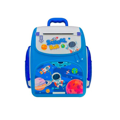 Дитячі кухні та побутова техніка - Іграшка Shantou Jinxing Сейф рюкзак блакитний (8691A)