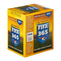 Набори для творчості - Коробка наклейок Panini FIFA 365 2021 (8018190012736)