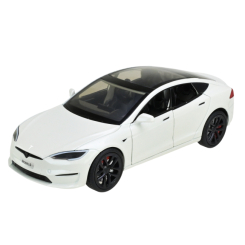 Автомодели - Автомодель Автопром Tesla model S белая (AP7713/4)