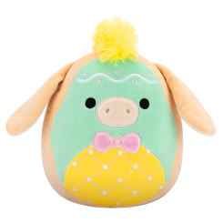 Мягкие животные - Мягкая игрушка Squishmallows Пастельный ослик 19 см (SQER01205)