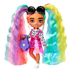 Куклы - Кукла Barbie Extra Minis Леди радуга (HHF82)