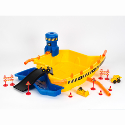 Наборы для песочницы - Игровой набор Klein Cat Песчаная строительная площадка Мега (3248)