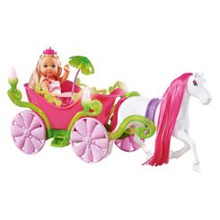Куклы - Набор кукольный Ева и сказочная карета с лошадью (5735754)