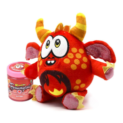 М'які тварини - М'яка іграшка Kangaru Scenticorns Дракон Вогняний бешкетник 12 см (KN3750)