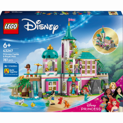 Конструкторы LEGO - Конструктор LEGO Disney Замок принцессы и королевские любимцы (43267)