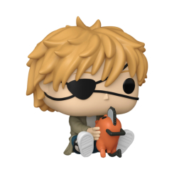 Фігурки персонажів - Фігурка Funko Pop Chainsaw man Денджі та Почіта (86484)