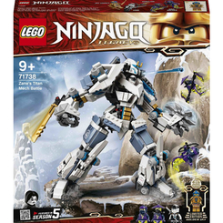 Конструкторы LEGO - Конструктор LEGO NINJAGO Битва с роботом Зейна (71738)