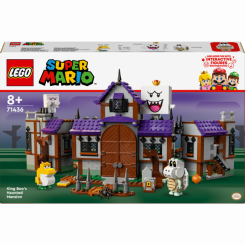 Конструктори LEGO - Конструктор LEGO Super Mario Садиба з привидами Бу-короля (71436)