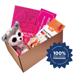 Мягкие животные - Подарочный набор Будинок Іграшок ​ х UAnimals (2300006266362)