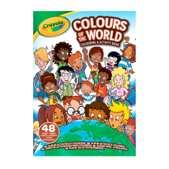 Товари для малювання - Розмальовка Crayola Colours of the World (04-2668)