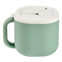 Товары по уходу - Чашка Beaba Pick 'n' Snack силиконовая оливковая (913564)