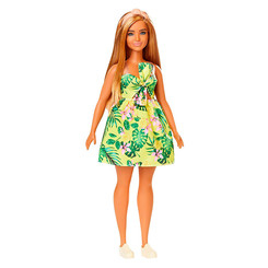 Ляльки - Лялька Barbie Fashionistas Сукня із папороттю пампушка (FBR37/FXL59)