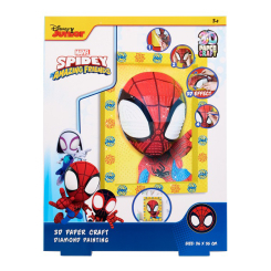 Мозаїка - Алмазна мозаїка 3D Disney Spidey в рамці (SP24333)