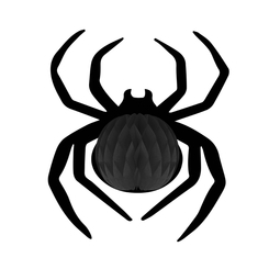 Аксессуары для праздников - Подвеска-соты Yes Fun Хэллоуин Паук 35 см (973634)