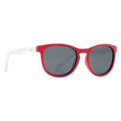 Сонцезахисні окуляри - Сонцезахисні окуляри для дітей INVU біло-червоні (K2518G)