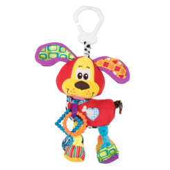 Підвіски, мобілі - Іграшка підвіска Baby Team з брязкальцем Песик (8530)