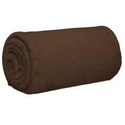 Подушки - Плед-покрывало Springos Luxurious Blanket 200 x 220 см HA7208 коричневый (1974615212)