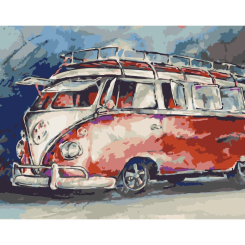 Товари для малювання - Картина за номерами Art Craft Легендарне авто 40х50 см (12500-AC)