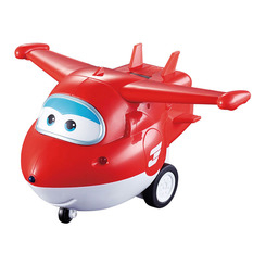Радіокеровані моделі - Іграшковий літак Super Wings Джетт на радіокеруванні звук світло (YW710710)