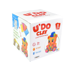 Наборы для лепки - Масса для лепки Strateg UDO Clay Медведь (4823113889784)