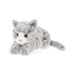 М'які тварини - М'яка іграшка Keel Toys Keeleco Кошеня сіре 22 см (EK2280/2)