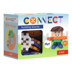 Конструкторы с уникальными деталями - Конструктор Trefl Connect с игровой фигуркой Mat 35 элементов (62005) Конструкторы с уникальными деталями - Конструктор Trefl Connect с игровой фигуркой Mat 35 элементов (62005)