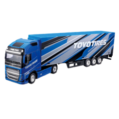 Транспорт и спецтехника - Автомодель Bburago Фура Volvo FH16 Globetrotter 750 XXL синий (18-31461/1)
