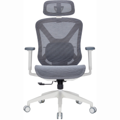 Меблі для геймерів - Крісло офісне OfficePro Atlas Gray/Dark Gray (OC630-G-DG-DG)